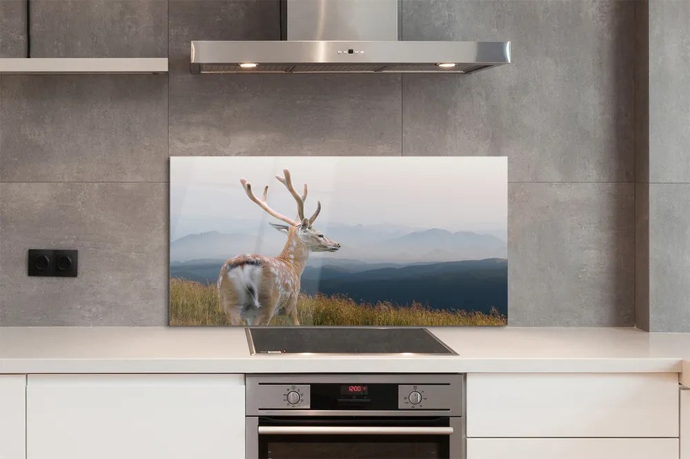 Panel nad Blat Kuchenny Jeleń na tle Górskich Szczytów