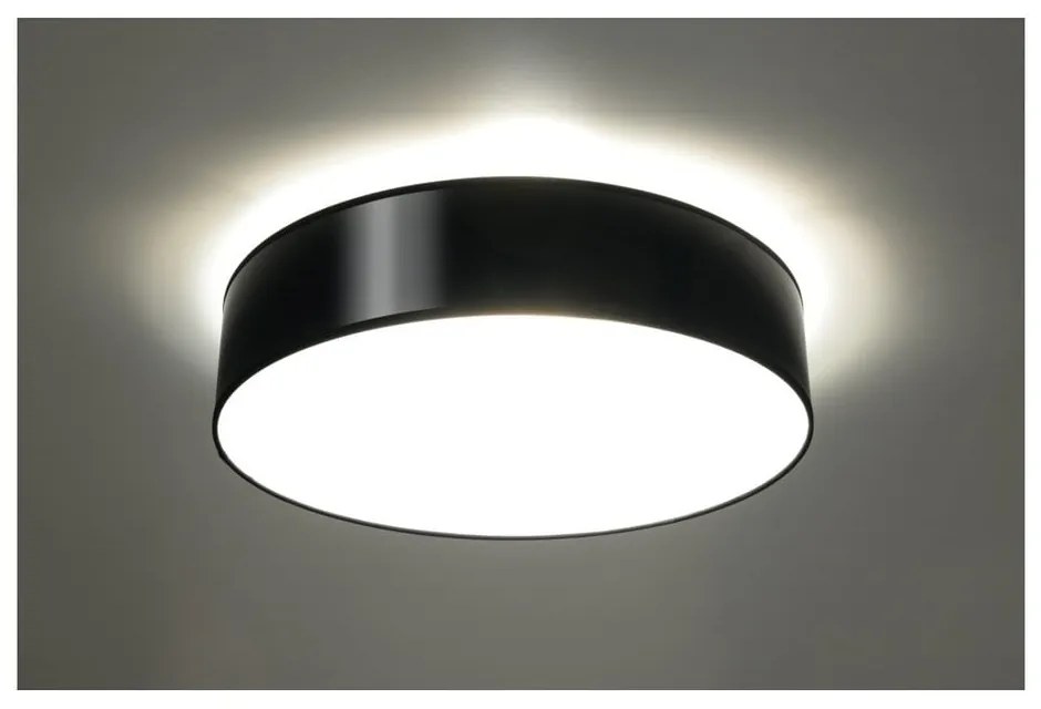 Czarna lampa sufitowa Sollux Atis Ceiling 45