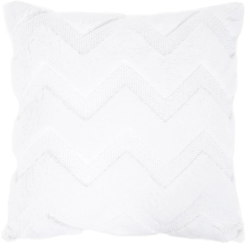 4Home Poszewka na poduszkę Fur ZigZag, 45 x 45 cm