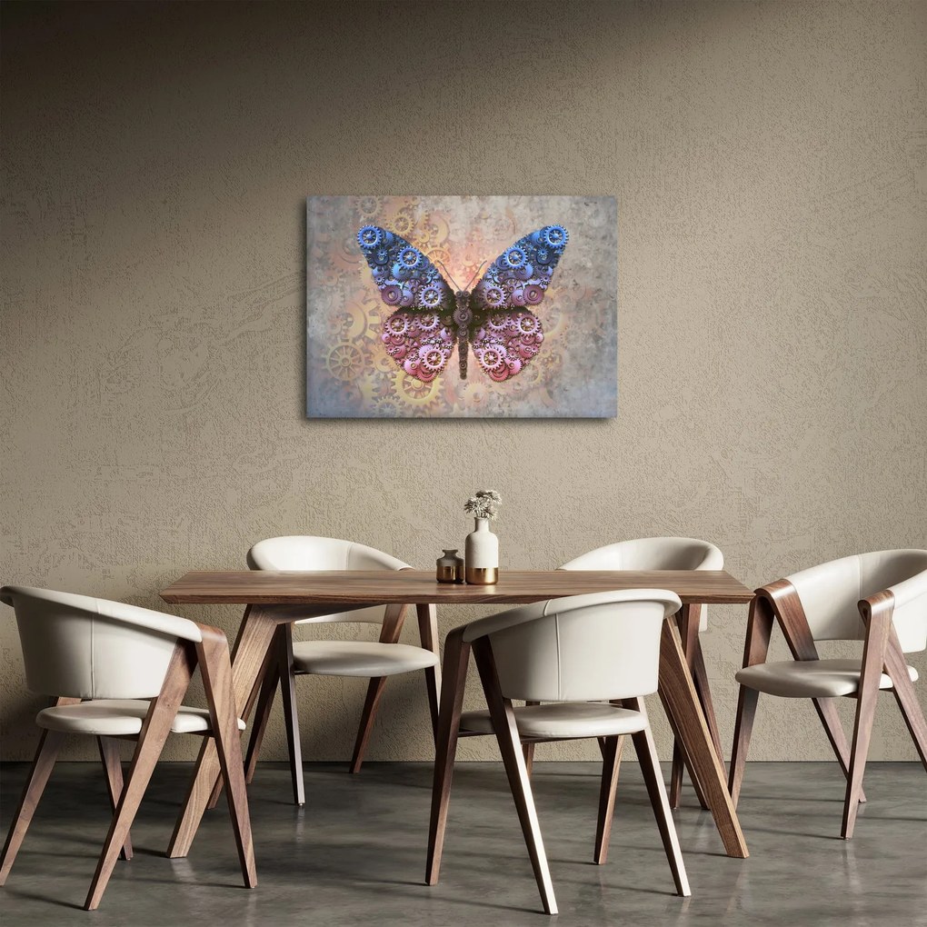 Obraz - Steampunk motyl (70x50 cm)