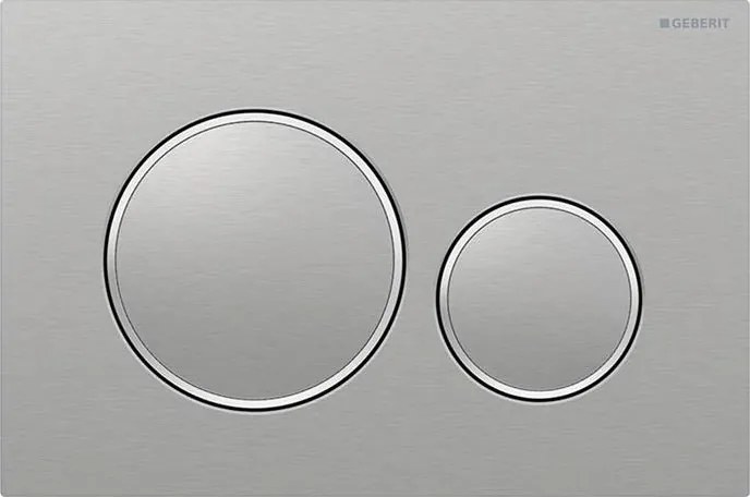 Geberit 115.882.SN.1 - Przycisk spłuczki Sigma20 24,6x16,4 cm stal nierdzewna