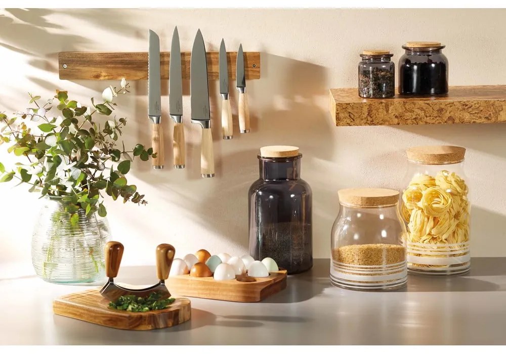 Magnetyczna listwa ścienna z drewna akacjowego Kitchen Craft