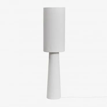 Lampa Podłogowa Bercy Z Tkaniny I Żelaza ↑140 Cm - Sklum