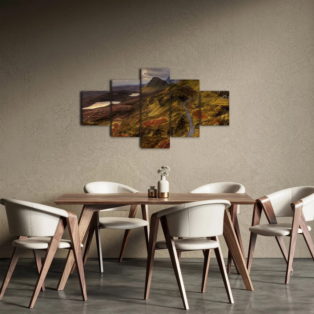 Obraz szkockich gór (125x70 cm)