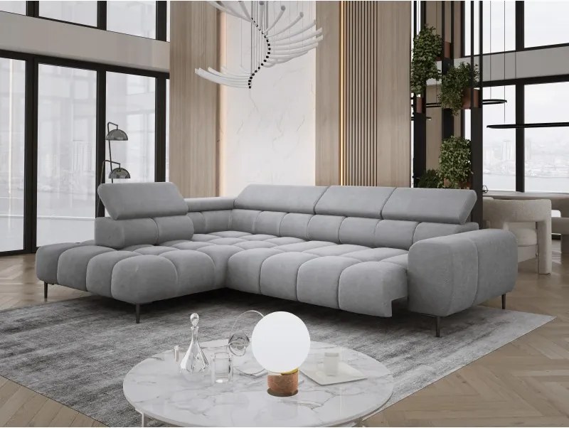 Narożnik PLAZA L Lewostronny w tkaninie Promocyjnej APHRODITE 19 WERSAL