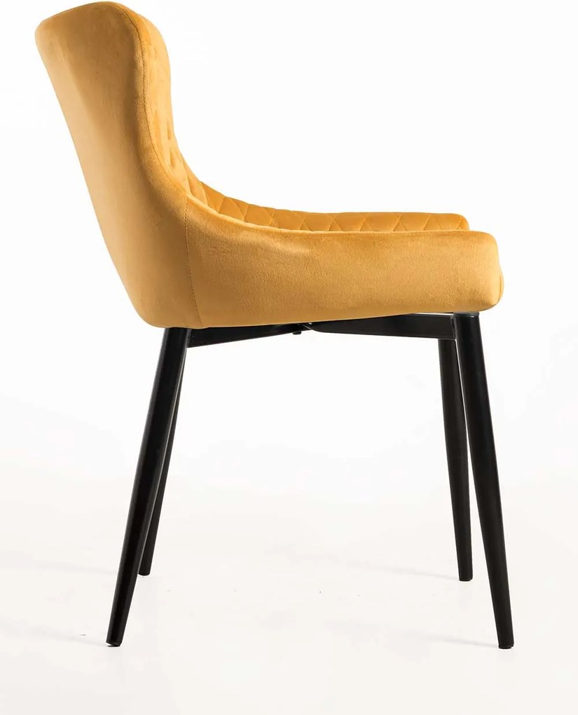 Zestaw 4 krzese Sanda Velvet