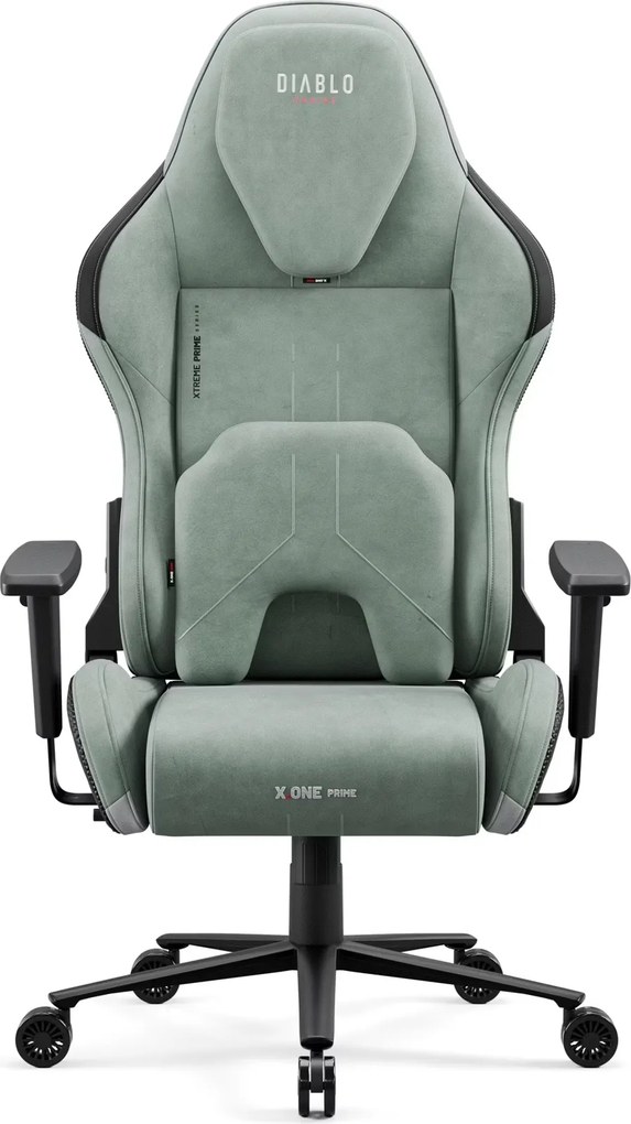 Fotel gamingowy materiałowy Diablo X-One Prime Normal Size, Ghotic Green