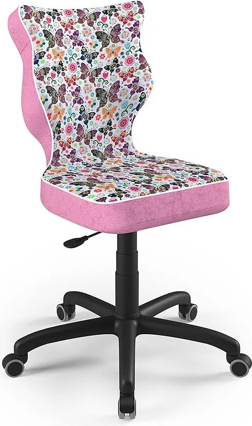 Obrotowe krzesło do biurka Petit Black rozmiar 5 (146-176,5 cm) wzory