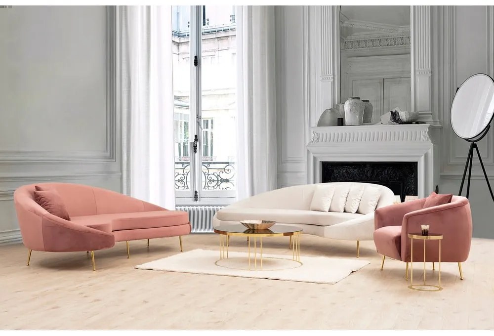 Kremowa sofa 255 cm Eses – Artie