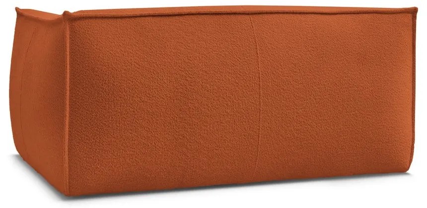 Pomarańczowa sofa z materiału bouclé 170 cm Giorgia – Bobochic Paris
