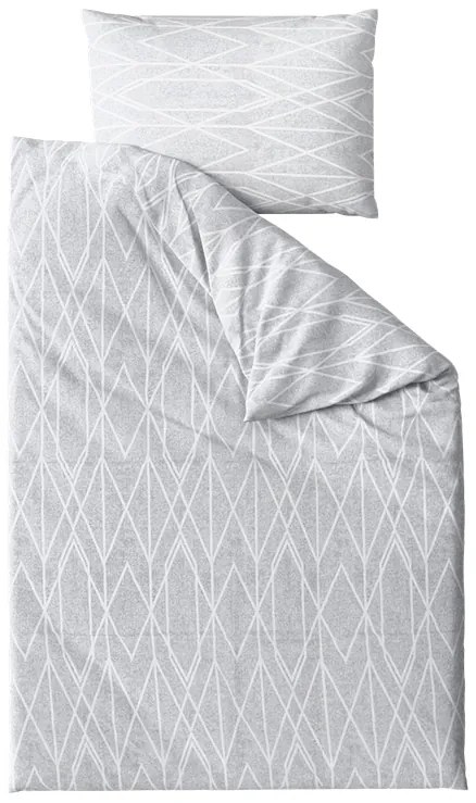 PrzytulneMieszkanie.pl PrzytulneMieszkanie.pl Pościel z bawełny Renforcé GRAY STRIPES szare Rozmiar pościeli: 70 x 90 cm | 140 x 200 cm