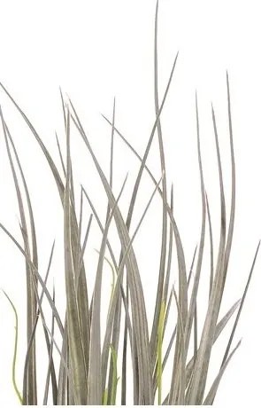 Sztuczna dekoracja Trawa kępka ciemnozielony, 20 x 15 x 50 cm