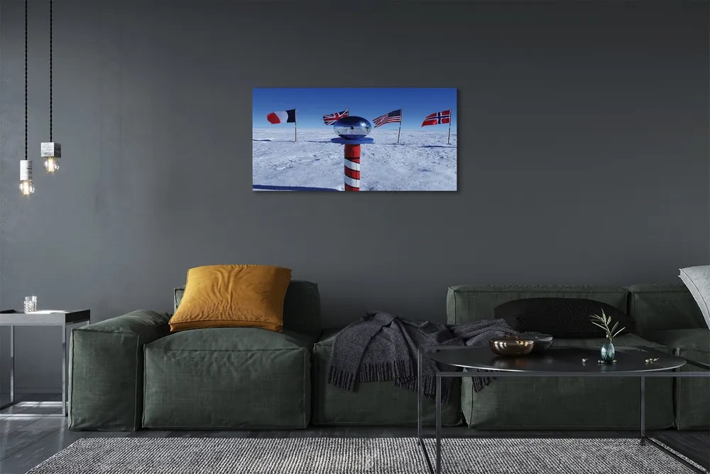 Fotoobraz na płótnie Brazylijska Flaga