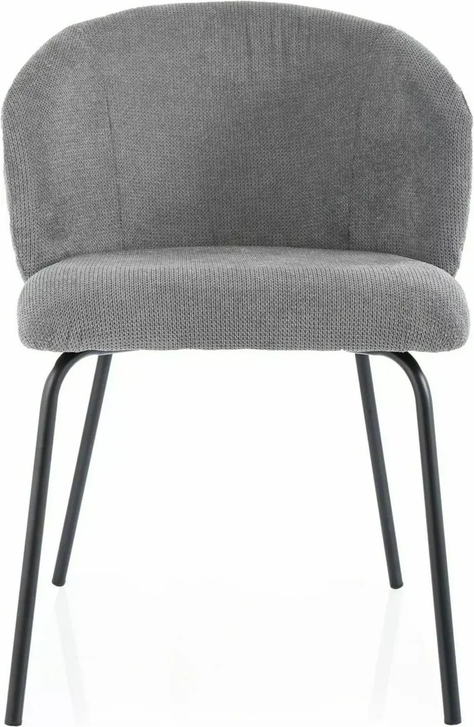 Krzesło do jadalni KEVIN VARDO szare