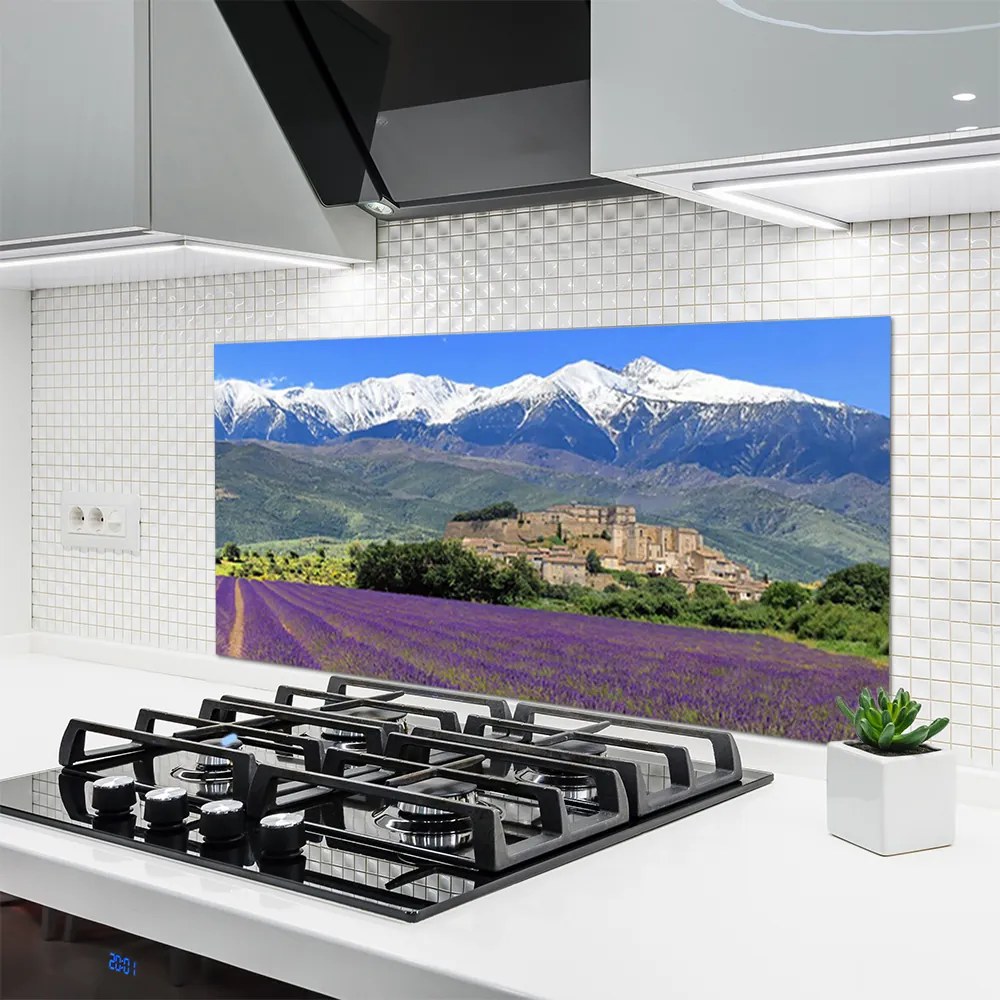 Panel Kuchenny Górska Łąka W Pełni Lata