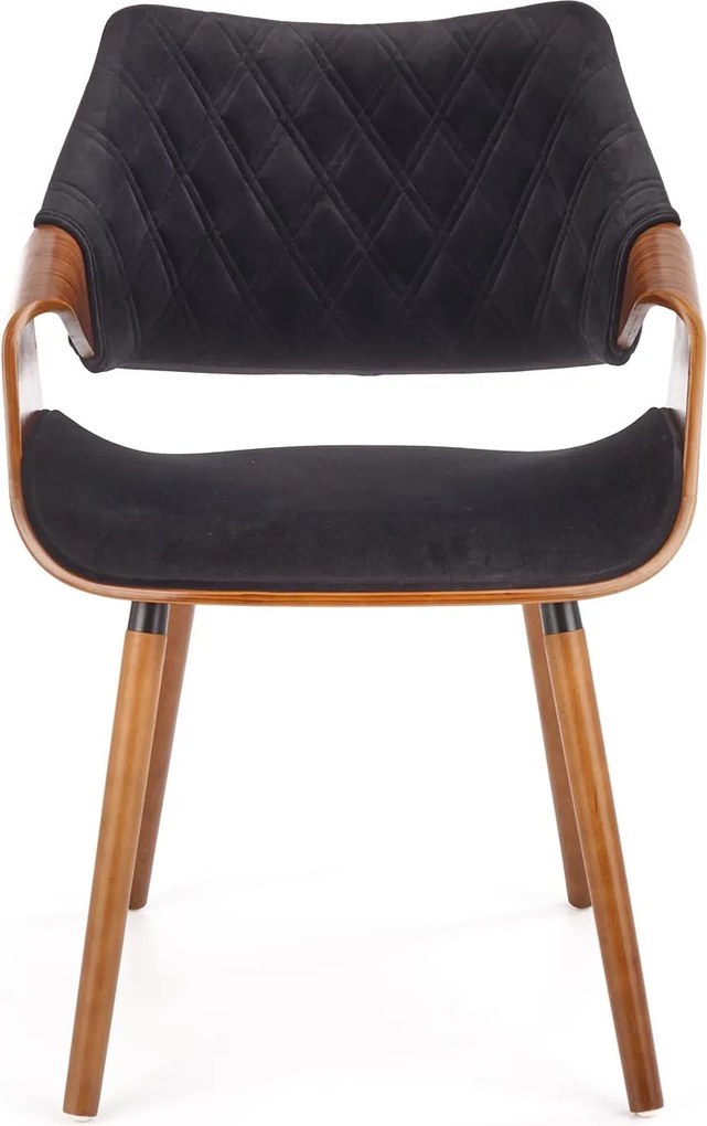 Krzesło z podłokietnikami na czterech nogach K396