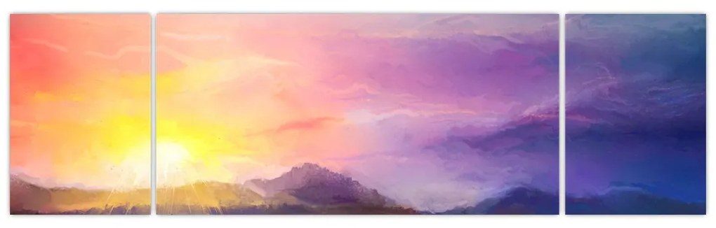 Obraz - O świcie (170x50 cm)