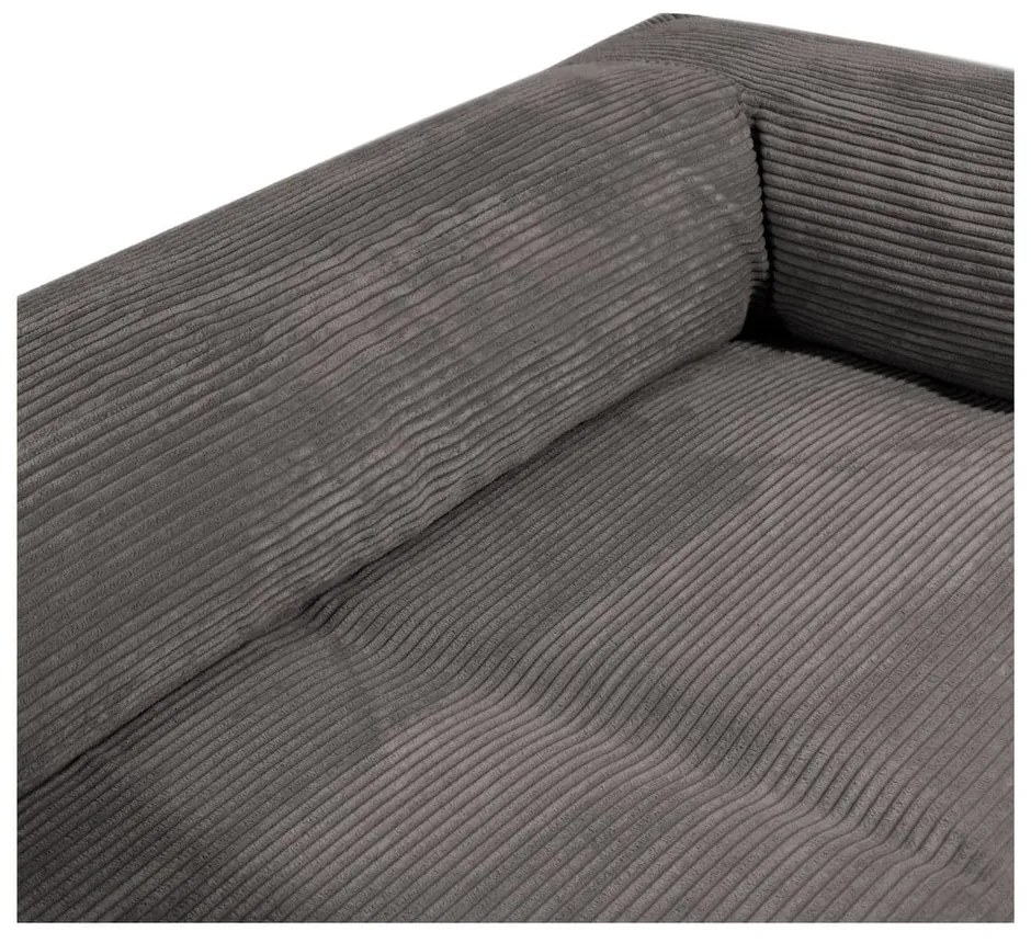 Ceglasty sztruksowy worek do siedzenia Sofa MooG – SLOWDOWN