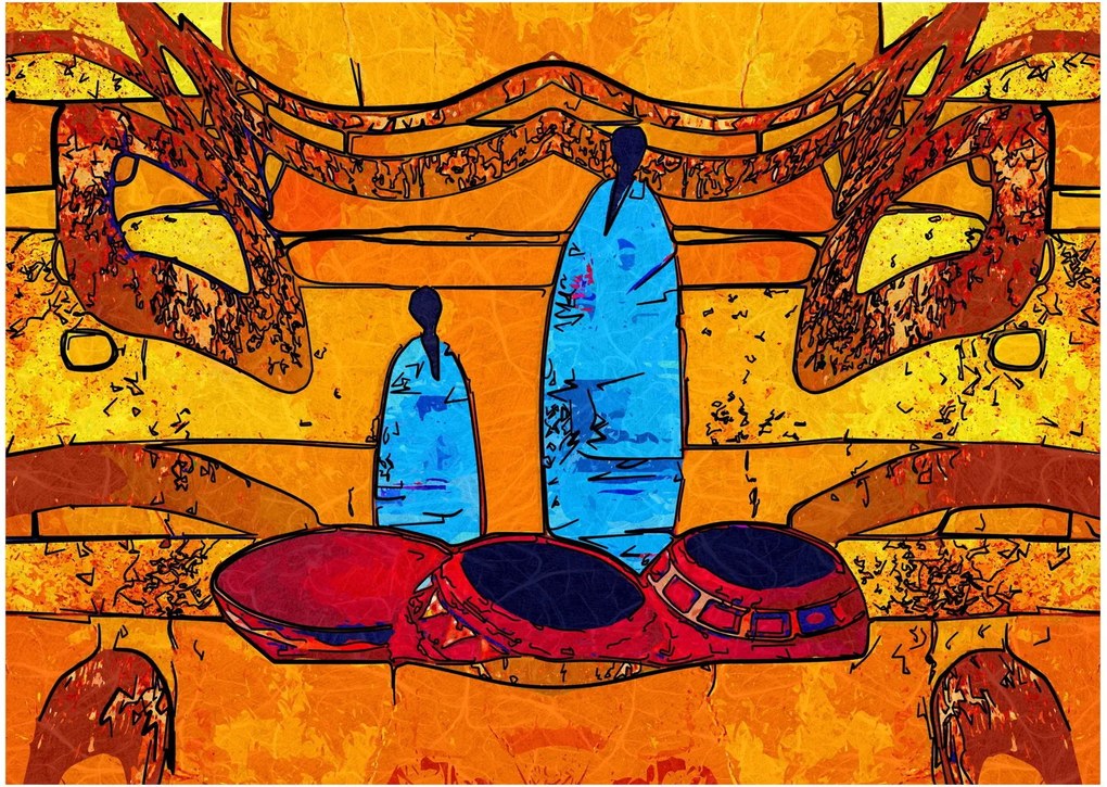 Obraz - Malarstwo starożytne (70x50 cm)