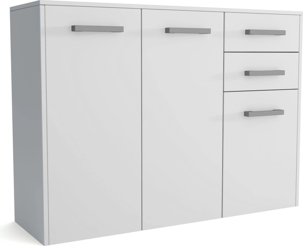 Komoda SCALINI 113 cm do Salonu Sypialni Biały