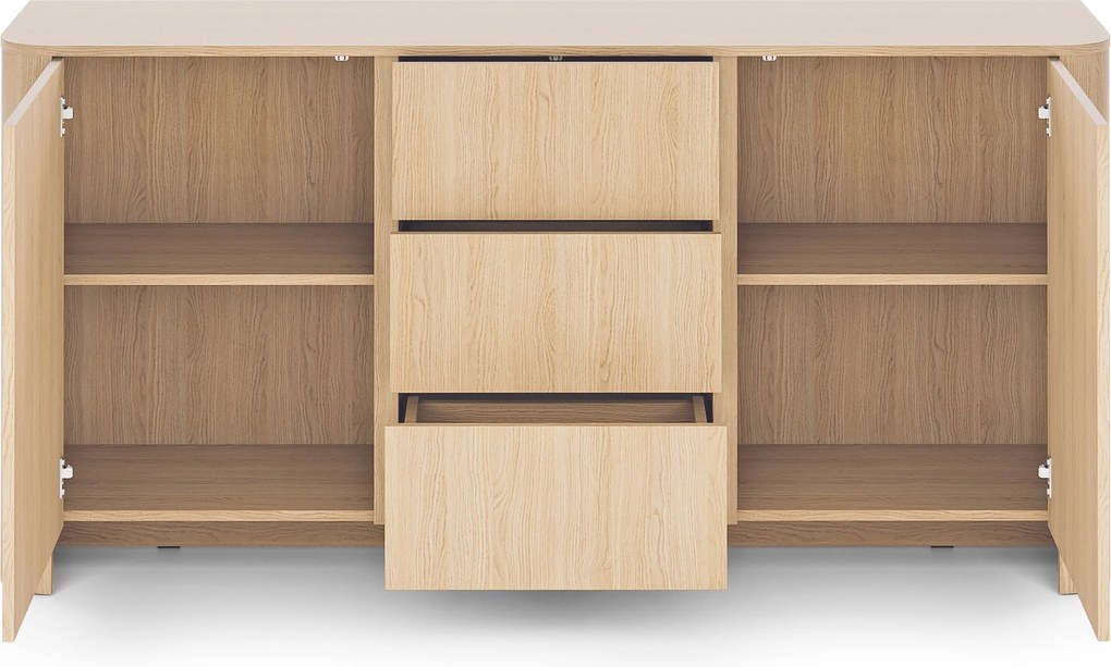 Komoda AVORIO 168 cm do Salonu Sypialni Dąb