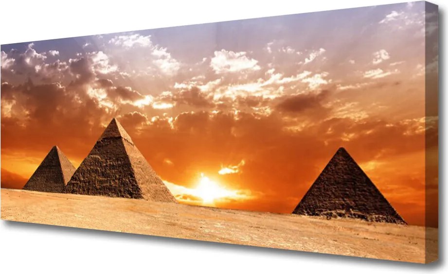 Zdjęcie na płótnie Majestat Starożytnych Piramid