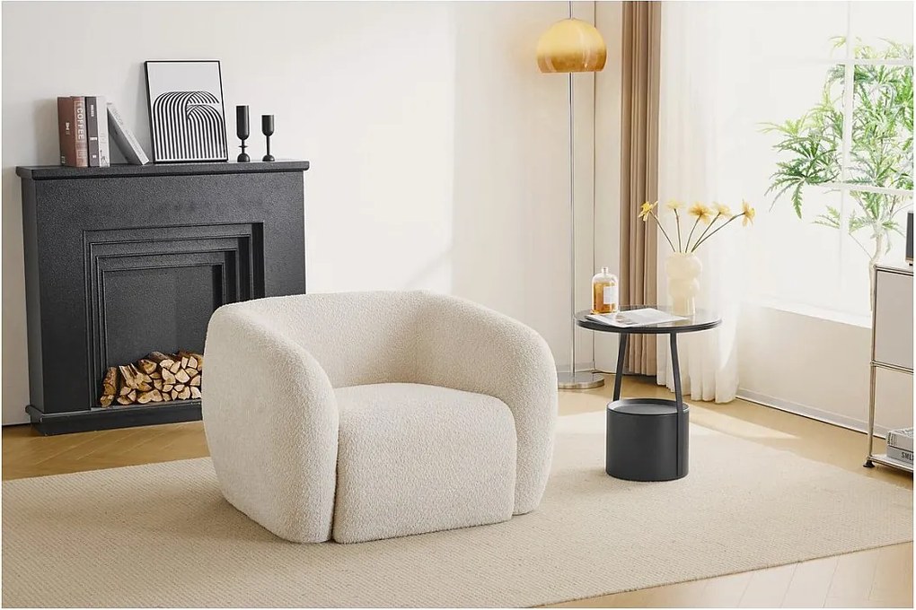 Poltrona de design "Washington" - Branca