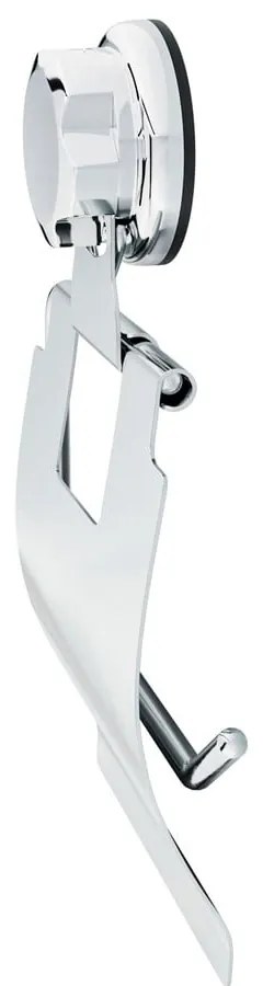 Samoprzylepny metalowy uchwyt na papier toaletowy w kolorze srebra Bestlock Bath – Compactor