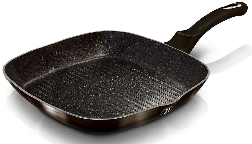 Granitowa patelnia grillowa na każdy typ kuchenki G0-M48