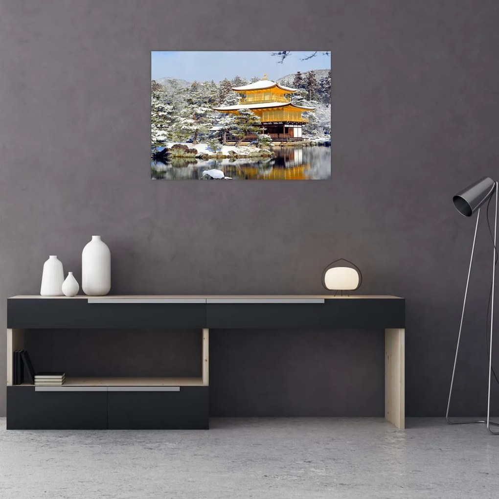 Obraz - Kinkakuji, Japonia (70x50 cm)
