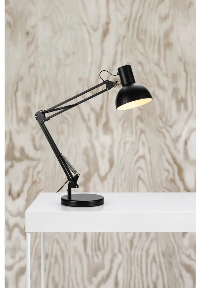 Czarna lampa stołowa Architect – Markslöjd