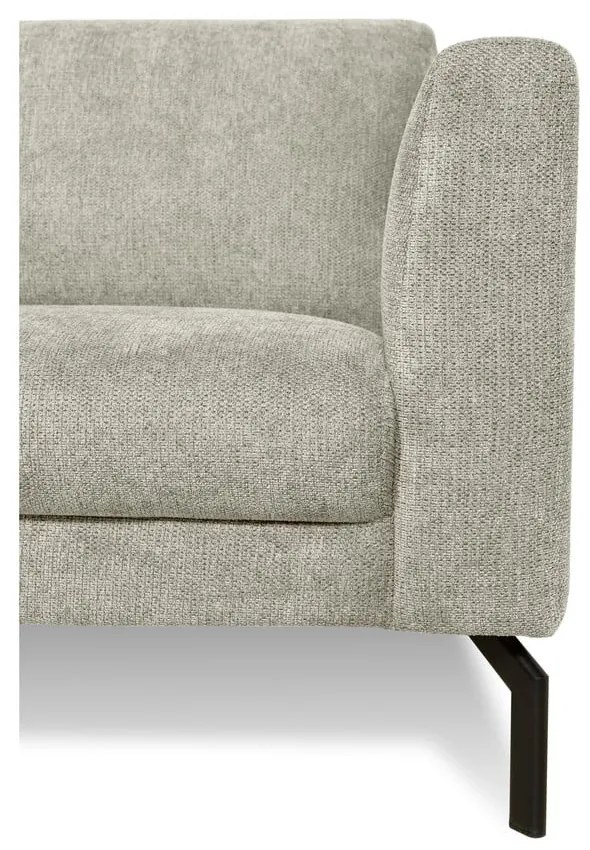 Beżowa sofa z tkaniny szenilowej 165 cm Gomero – Scandic