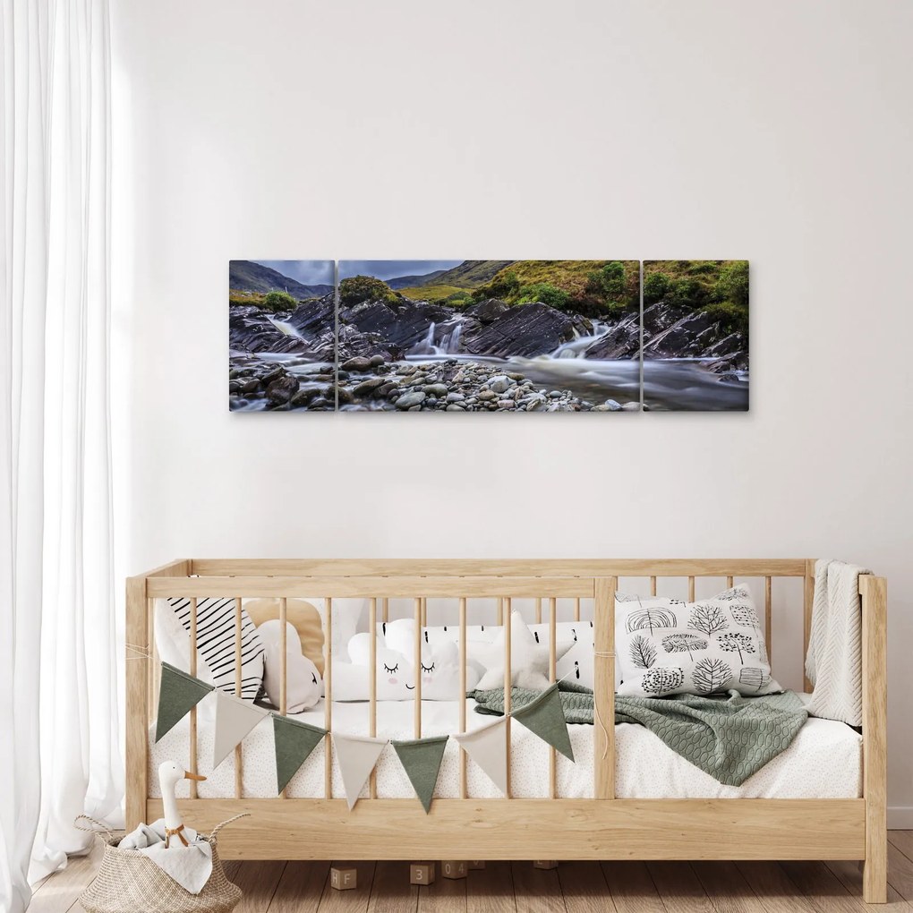 Obraz płynącej wody (170x50 cm)