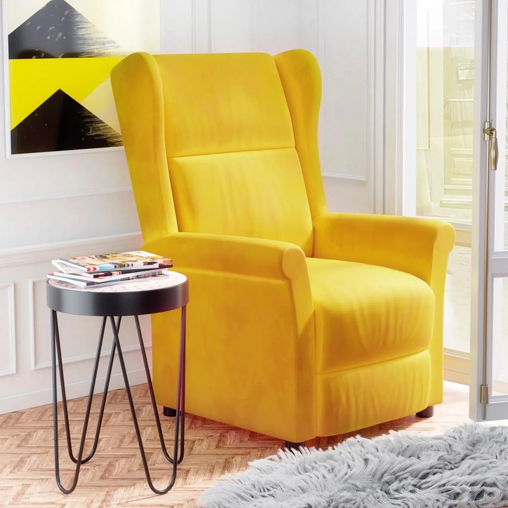 Fotel wypoczynkowy z rozkładanym siedziskiem Agustin 2