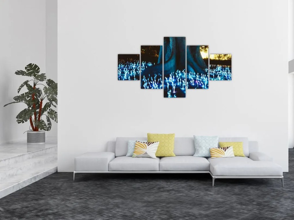 Obraz - Magiczne drzewo (125x70 cm)