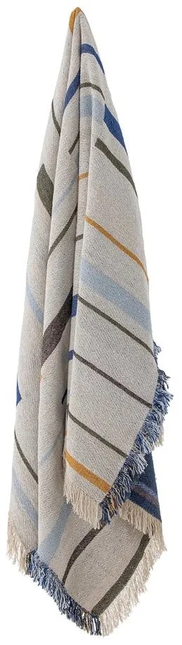 Koc z bawełny z recyklingu 130x160 cm Toscana – Bloomingville