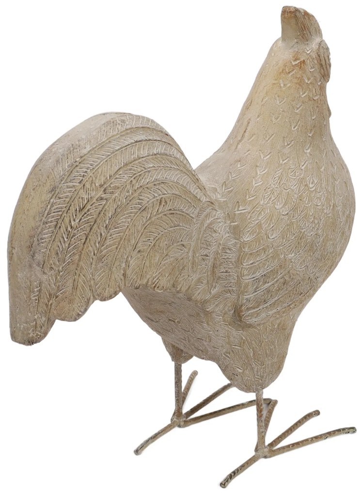 Figurka ogrodowa kura, 40 cm