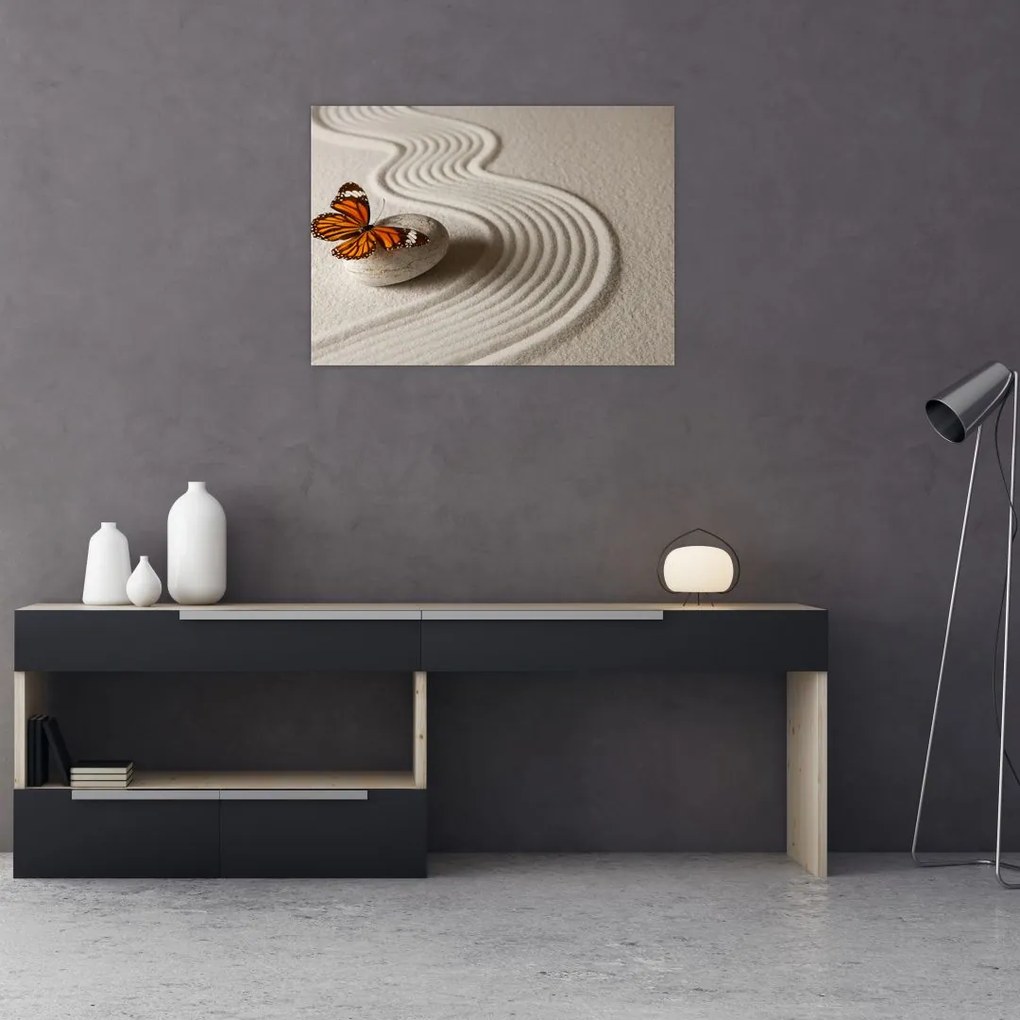 Obraz na szkle - Spokój ducha (70x50 cm)