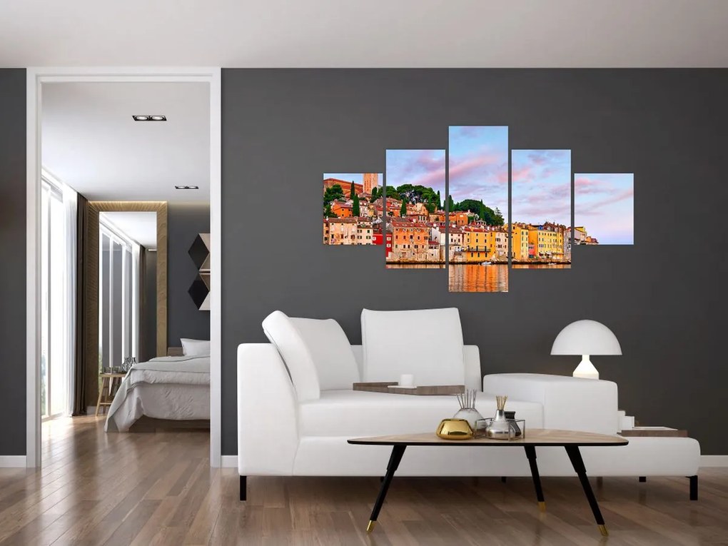 Obraz - Rovinj, Chorwacja (125x70 cm)