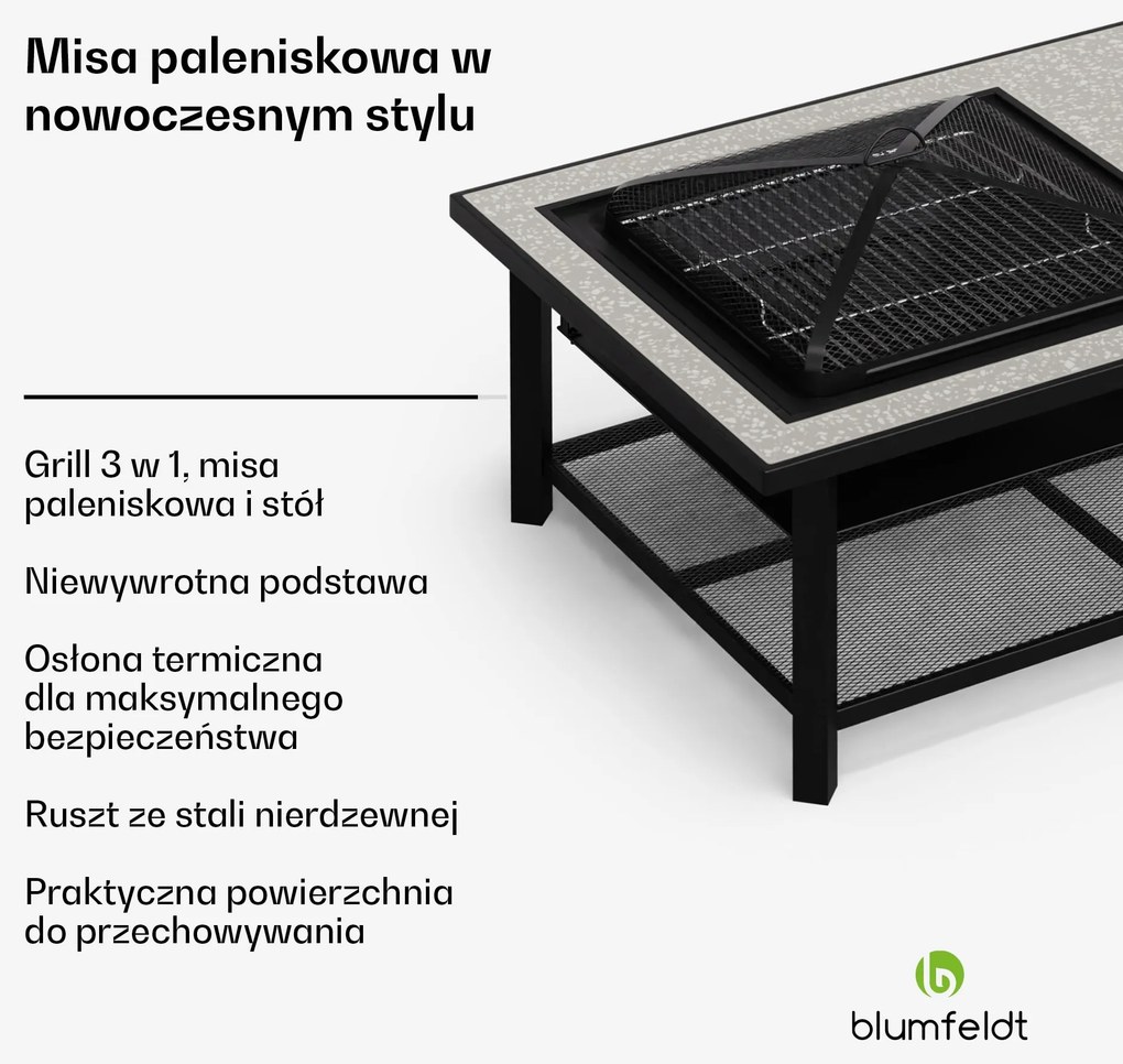 Blumfeldt Merano Avanzato L, misa paleniskowa 3 w 1