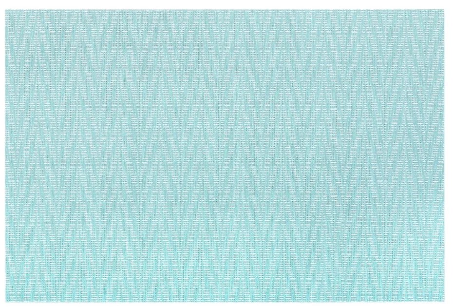 Niebieska mata stołowa Tiseco Home Studio Chevron, 45x30 cm