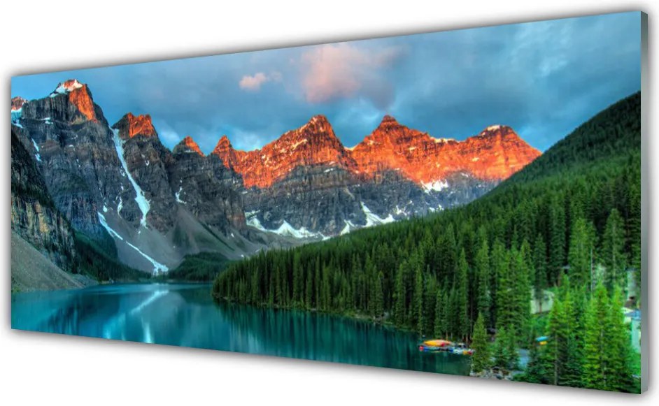 Panel nad blat kuchenny Alpejska Sielanka nad Wodą