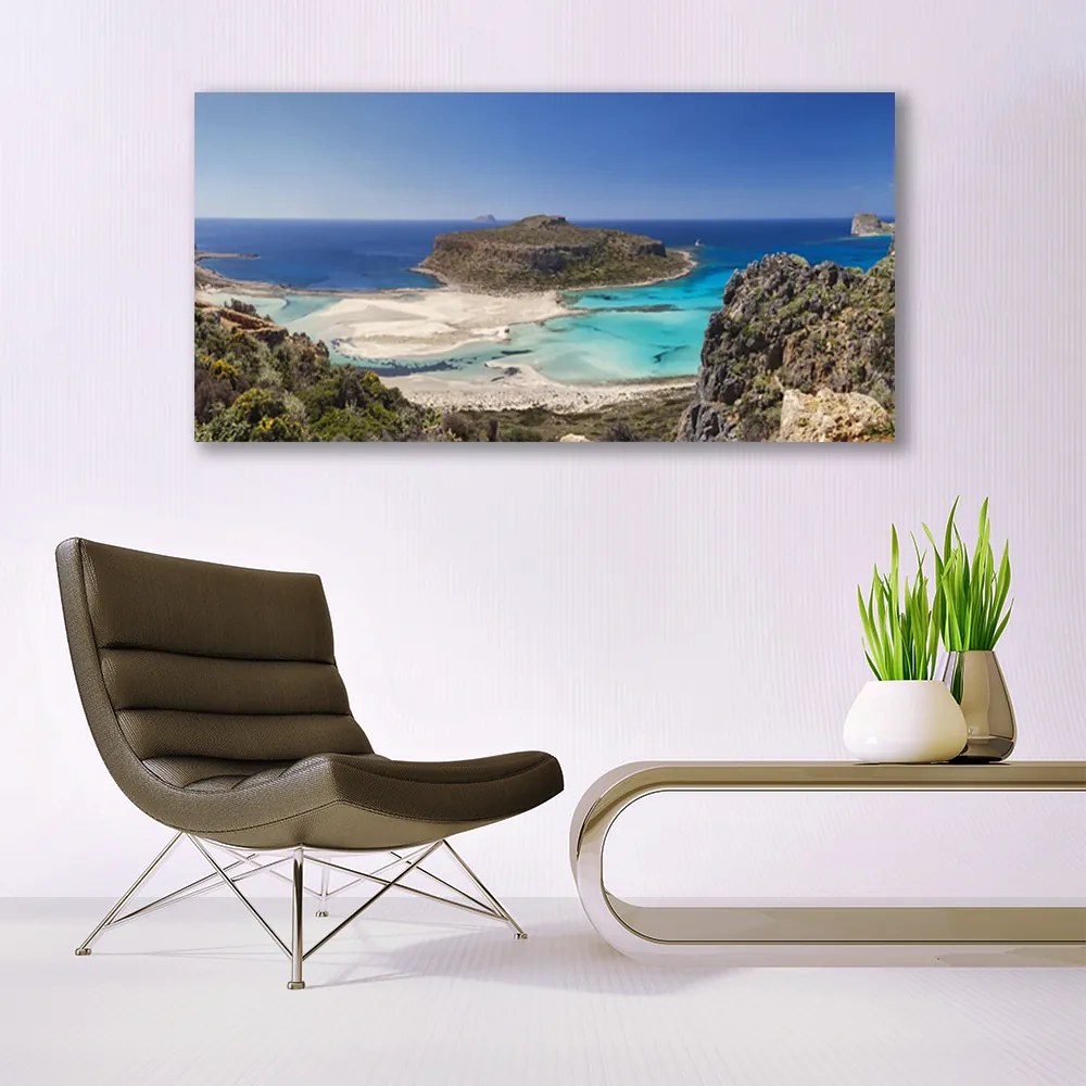 Obraz canvas Rajska Wyspa na Oceanie