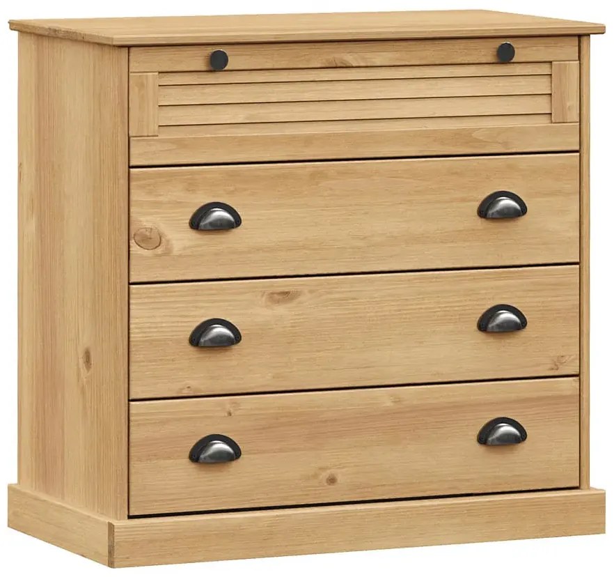 Komoda sosnowa z 4 szufladami B1-K92
