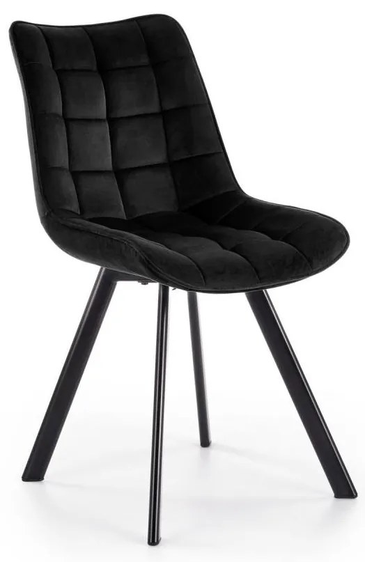 Krzesło do jadalni COMORO 1 szt. czarne