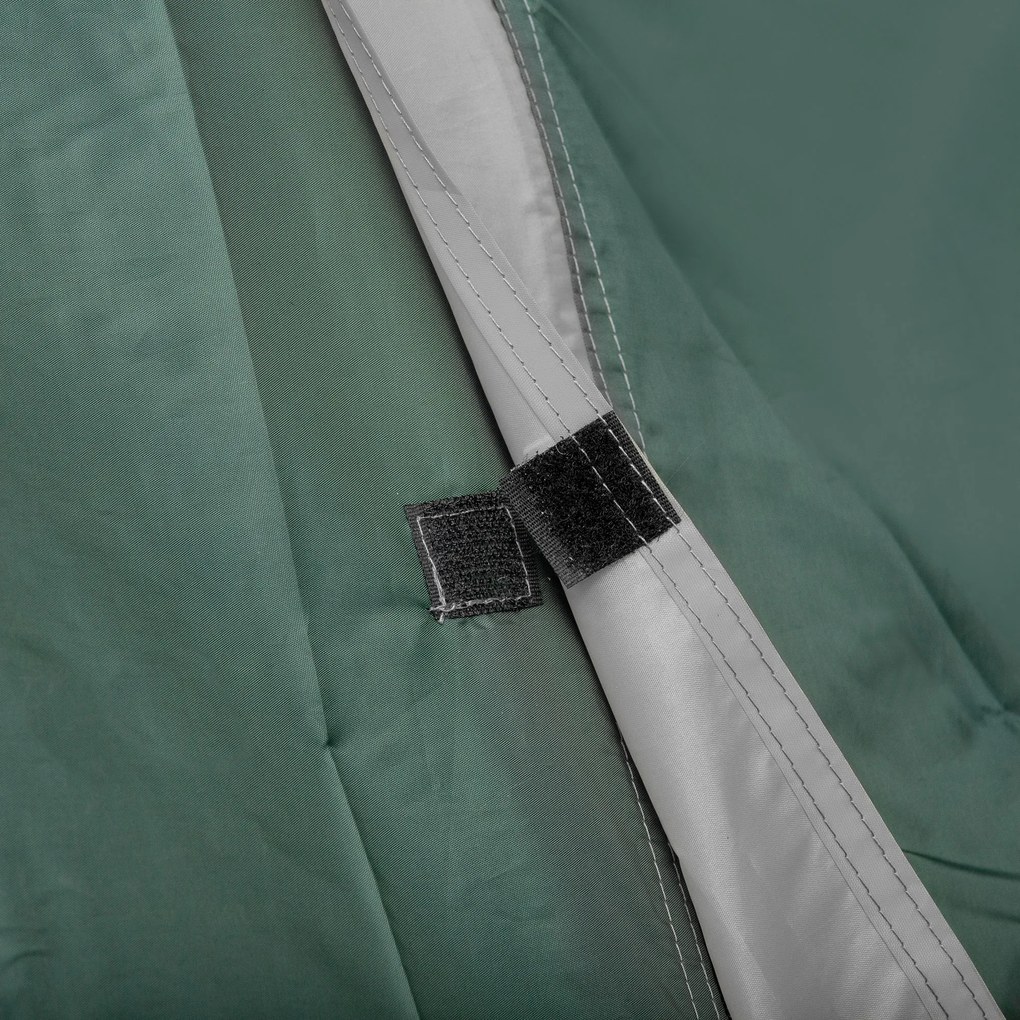 Outsunny Namiot Kempingowy dla 2 Osób, Otwory Wentylacyjne, Hak na Lampę, Torba Transportowa, Szary+Żółty