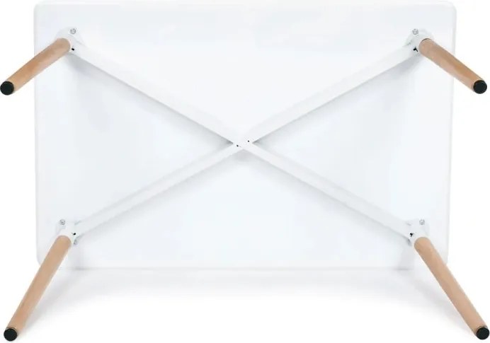 PROMOCJA Czarne stoły jadalniane BERGEN 120x80 cm II. jakość