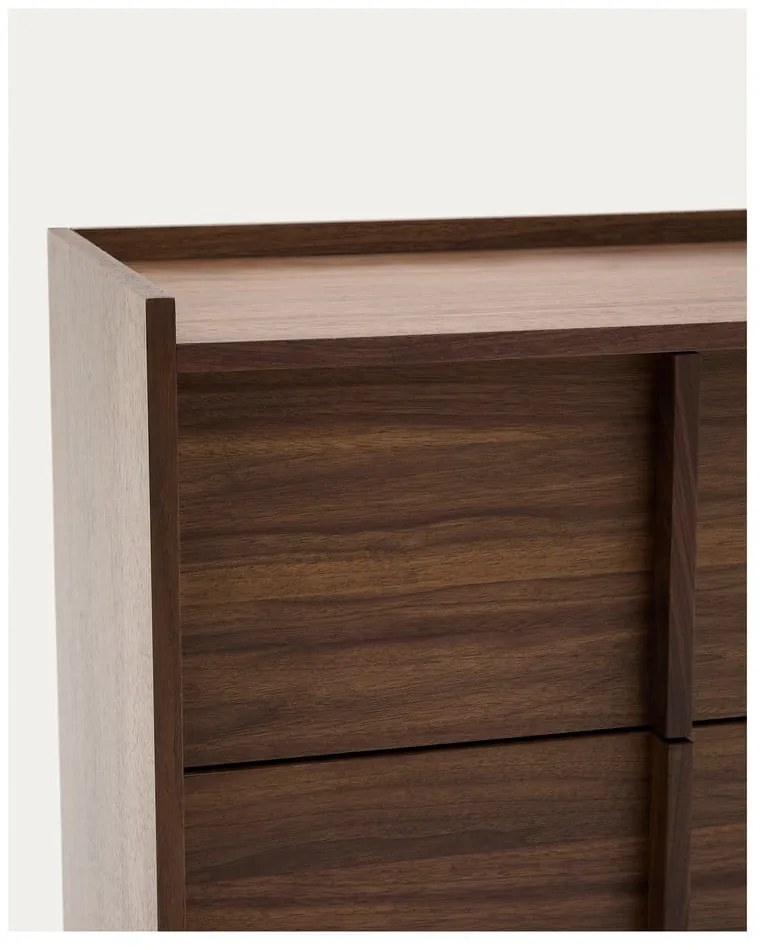 Brązowa komoda w dekorze orzecha 100x78x50 cm Onix – Kave Home