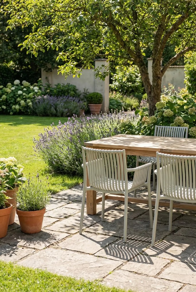 Szare nowoczesne krzesło do ogrodu B8-C79