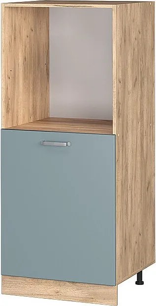 Szafka kuchenna niebiesko-szary 60x57x143 r-line